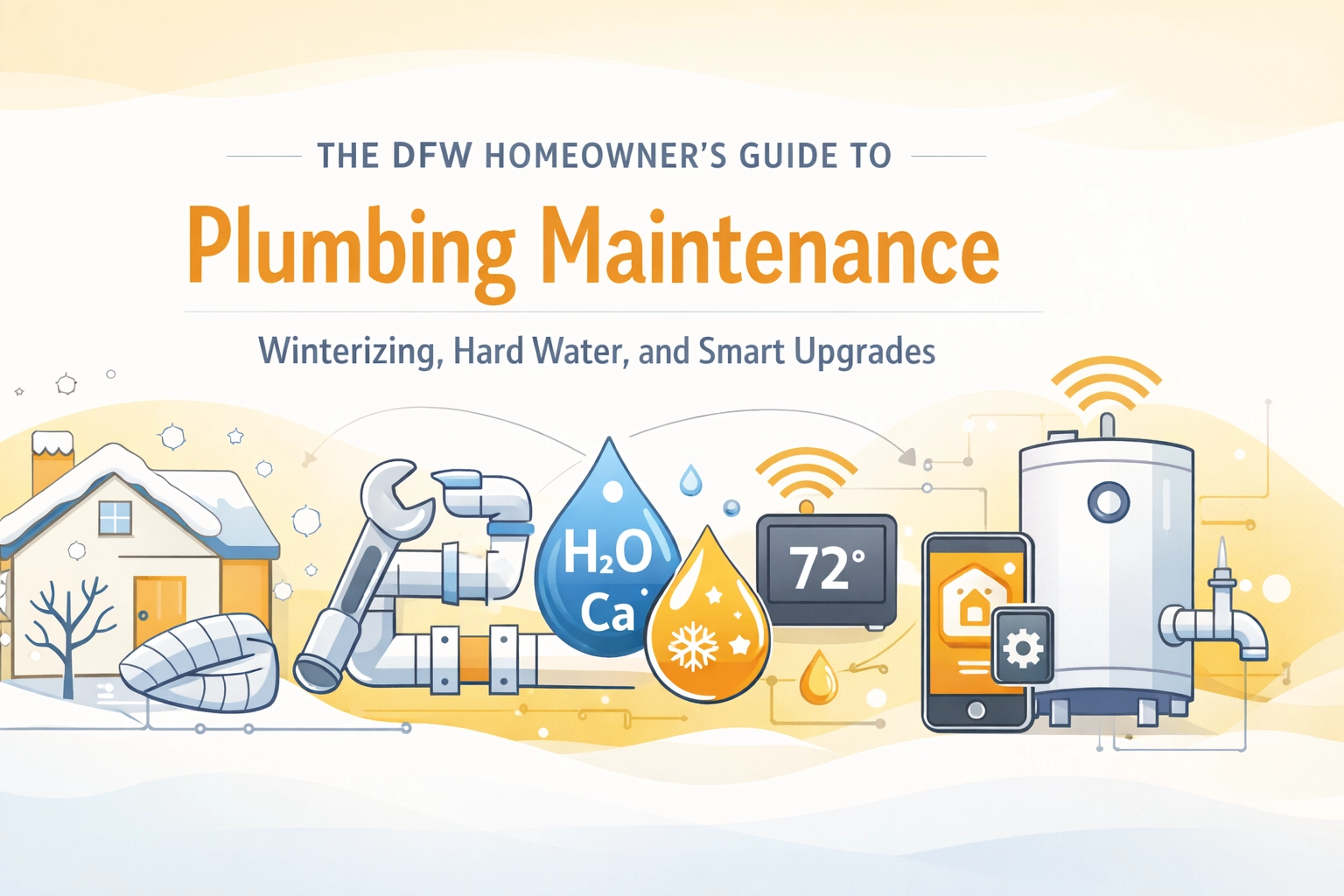 The DFW Homeowner's Guide to Plumbing Maintenance: Winterizing, Hard Water, and Smart Upgrades