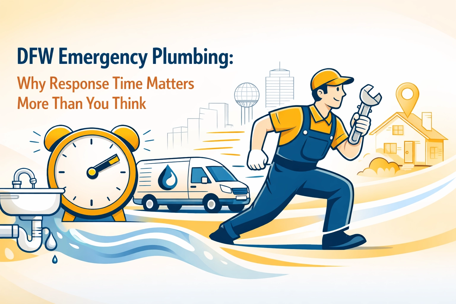 DFW Emergency Plumbing: Why Response Time Matters More Than You Think
