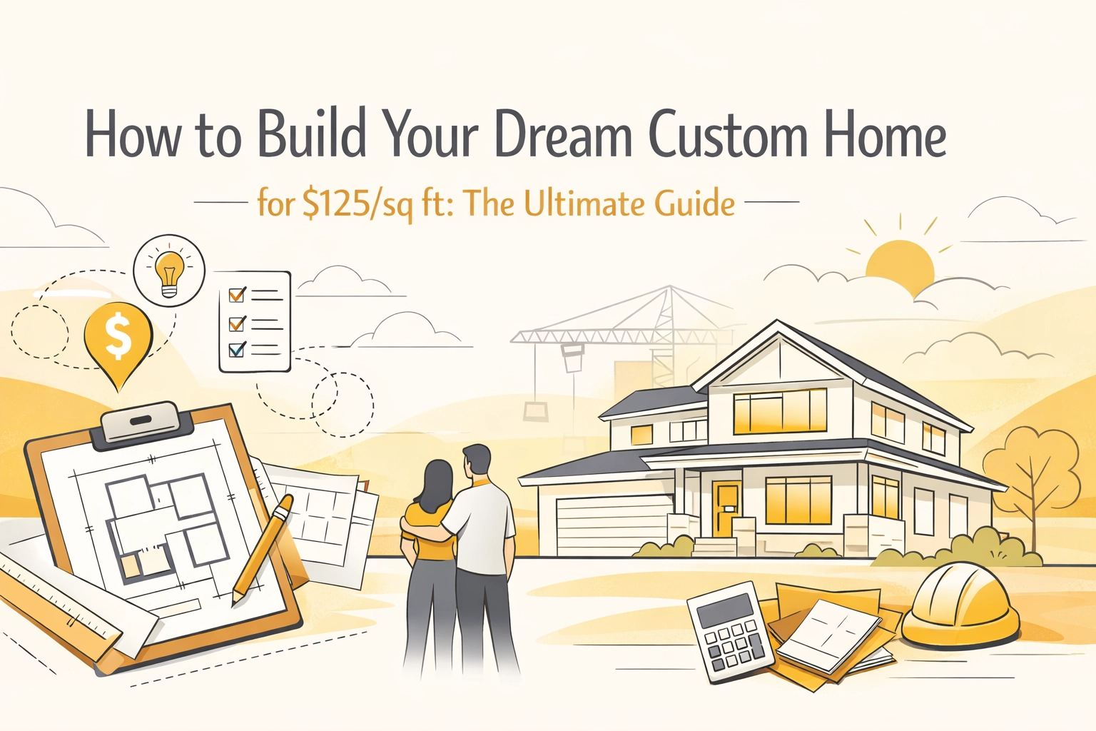 How to Build Your Dream Custom Home for $125/sq ft: The Ultimate Guide